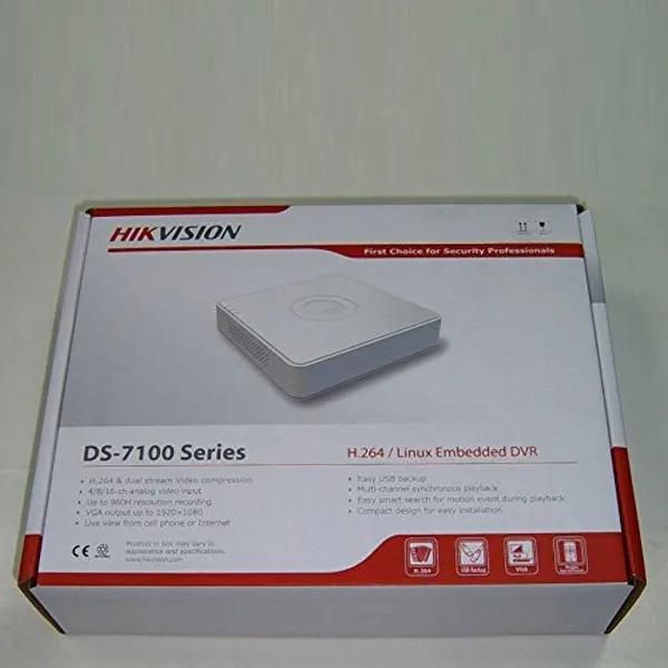Hikvision 8 Channel Turbo HD Upto 1080p DVR Machine-white