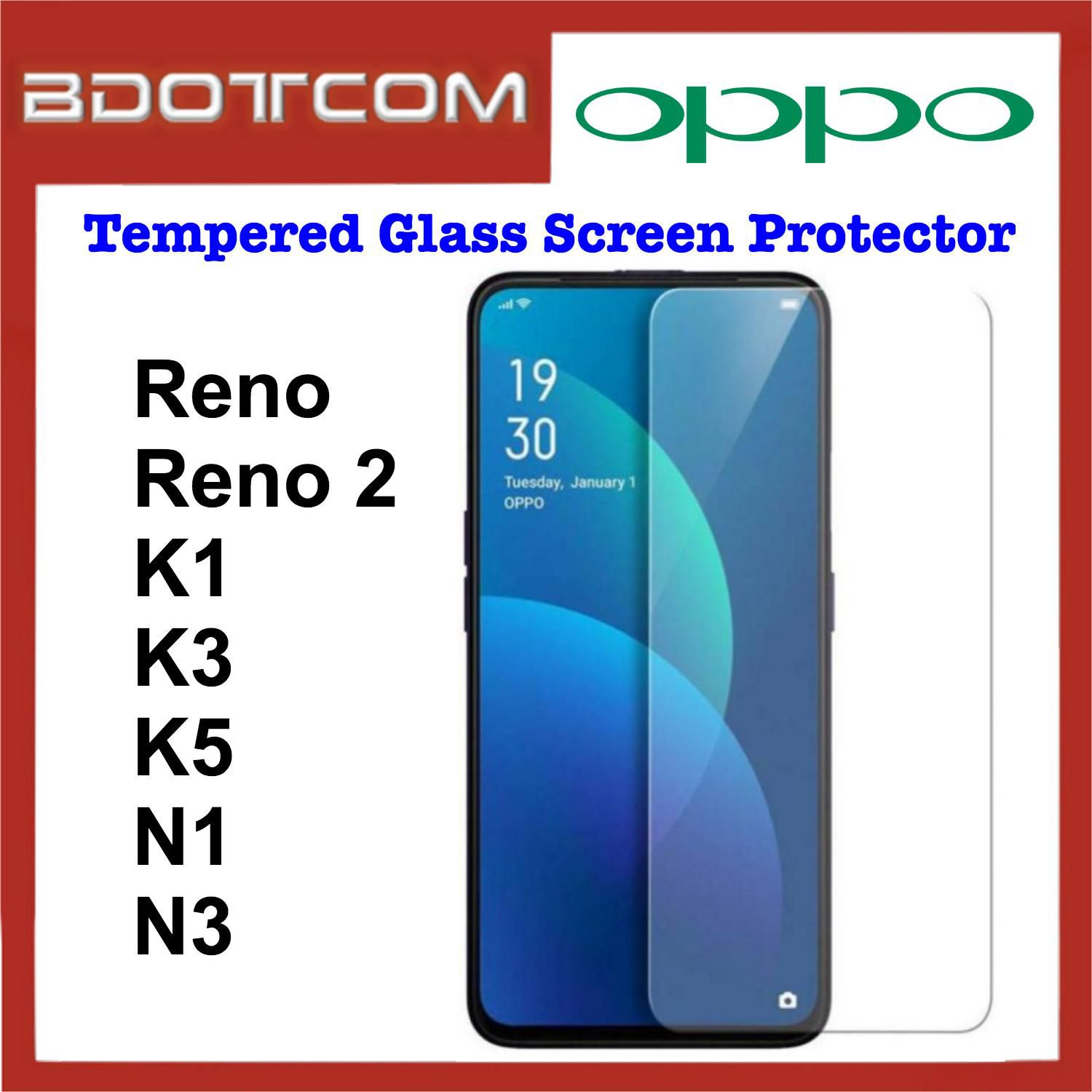 Bdotcom Tempered Glass Screen Protector for Oppo Reno