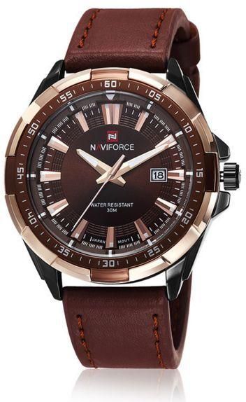 Naviforce Casual Watch For Men Analog Leather - NF90658M