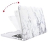 Protective Case Cover Skin With Keyboard Cover For Apple MacBook Pro 15-Inch 15inch White Marble