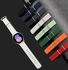 Ocean Silicone Watch Band 22mm For Samsung Galaxy Watch 3 45-46mm / Gear 3, Waterproof Soft Silicone Sport Band For Huawei Watch GT3 46mm / GT2E / GT 46mm / GT2 Pro / GT2 46mm / Honor Magic Watch 2 Pro 46mm / Amazfit 3 / GTR3 / GTR4 Pro, By Tentec - White