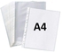 A4 U Shape Files - 100Pcs - Light Material