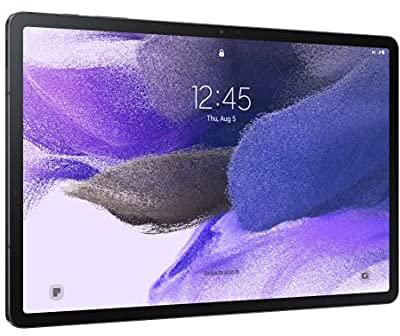 Samsung Electronics Galaxy Tab S7 Fe 2021 Android Tablet 12.5" Screen Wifi 64Gb S Pen متضمن بطارية طويلة الأمد أداء قوي، أسود غامق