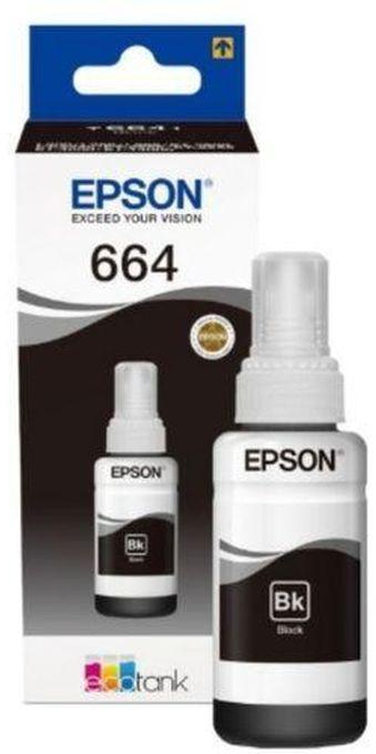 Epson Ink 664 Black Ink Bottle 70ML