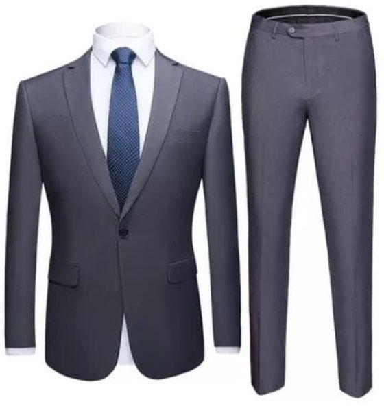 Men’s Slim Fit Suit Corporate Suit-white