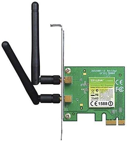 Tp-link Tl-wn881nd 300mbps Wireless N Pci Express Adapter (black & Green)