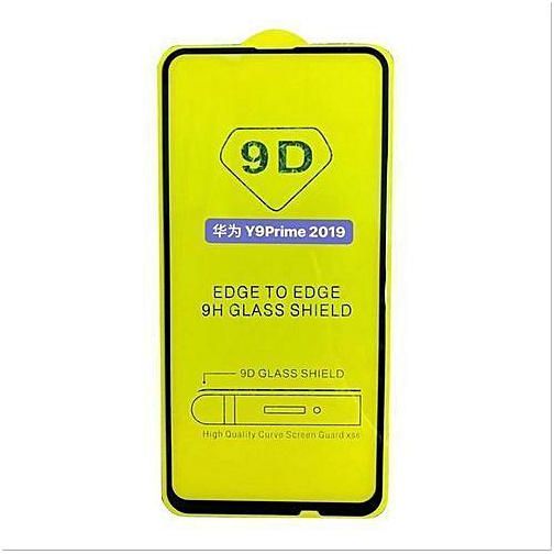 Generic Huawei Y9 Prime 2019 9D Protective Screen Guard- Black