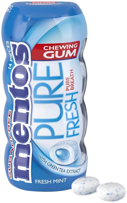 Mentos Pure Fresh Chewing Gum 10 Pieces