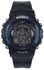 Duoya Boy Girl Alarm Date Digital Multifunction Sport LED Light Wrist Watch-Dark Blue
