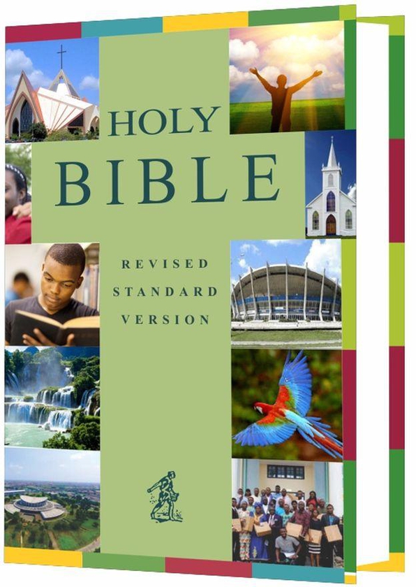 Bible Revised Standard Version (R S V) Hard Cover Back