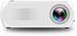 1080p HD Efficient LED Projector HD HDMI USB SD AV TV Video Input (2 Colors)