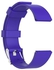 Silicone Watch Strap For Fitbit Versa Lite And Versa 20centimeter Purple