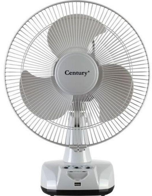 Century 12'' Rechargeable Table Fan FRCT-30-A