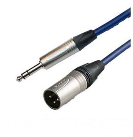 Wassalat TS Pro Audio Cable Assembly, ¼ Male to 3 Pin XLR Female-90 CM