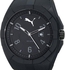 Puma Men's Black Dial Polyurethane Band Watch - PU103501007