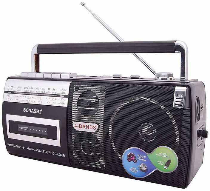 Sonashi Radio Cassette Recorder - SNM-80US