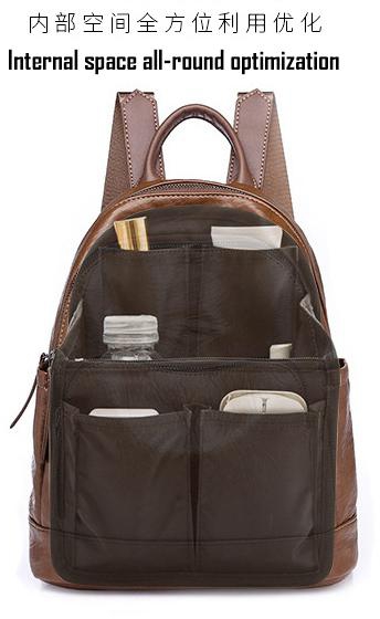 Gdeal Backpack Insert Organizer Multi Pocket Laptop Backpack (Black)