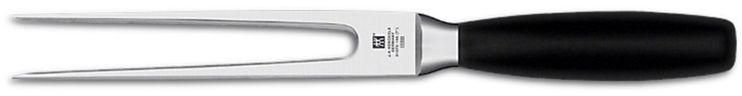 Zwilling 31072180 Twin Four Star Carving Fork - Black