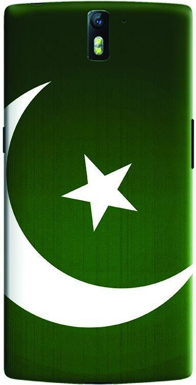 Stylizedd OnePlus One Slim Snap Case Cover Matte Finish - Flag of Pakistan