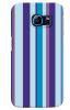 Stylizedd Samsung Galaxy S6 Edge Premium Slim Snap Case Gloss Finish Lines of Violet