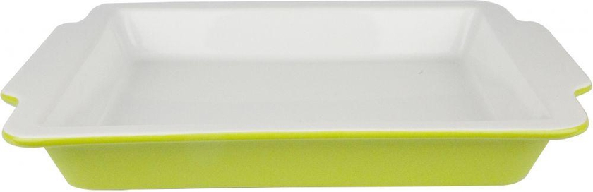 Top Trend Stoneware Square Tray  ,Green TTP-032