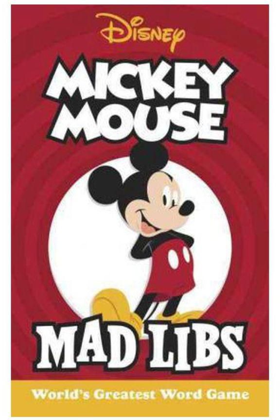 Mickey Mouse Mad Libs Paperback