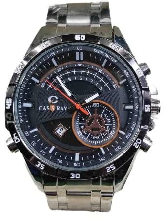 Cassray Casual Watch For Men Analog Metal - 6548