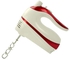 Media Tech Hand Mixer, 500W,5 Speed, Turbo function, 4 mixers, MT-H233C - Red