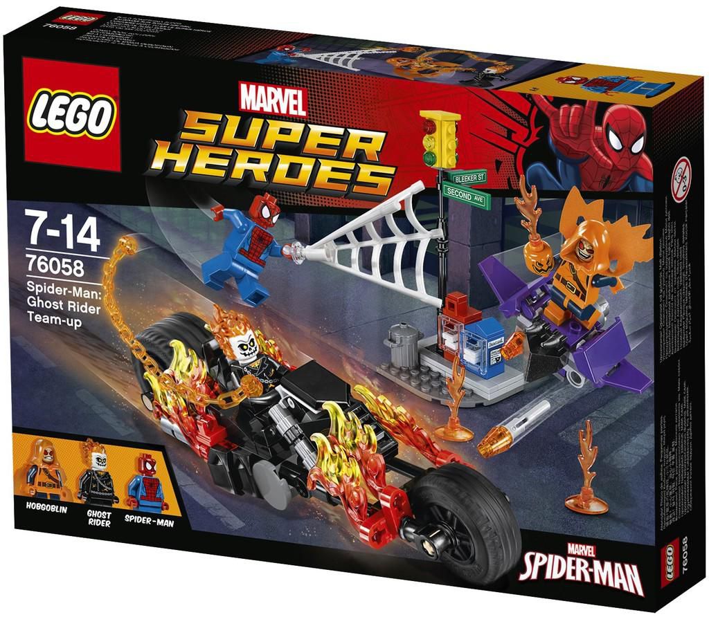 Lego 76058 Spider Man Ghost Rider Team Up