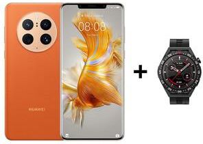 Huawei Mate 50 Pro 256GB Orange 4G Smartphone + GT 3 SE Watch