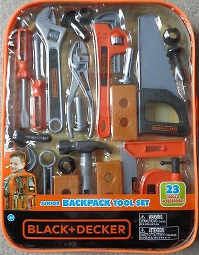 Black & Decker Jr. 23 Piece Backpack Set