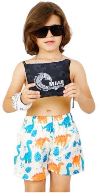 Maui Boys Dinasor Swimming Short