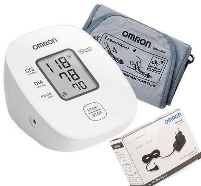 Omron Blood Pressure Monitor M1 Basic+ Omron Adapter