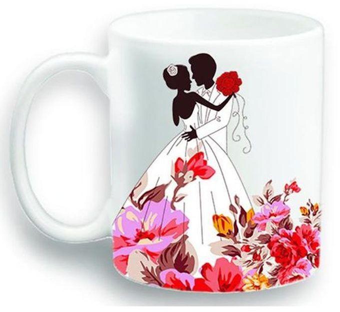 Couple Porcelain Mug - Multicolor