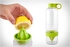 Citrus Zinger Fruit Infuser Water Bottle, Green