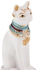 Generic Resin Egyptian Mau Cat Statue Sculpture Hand Carved Collectible White