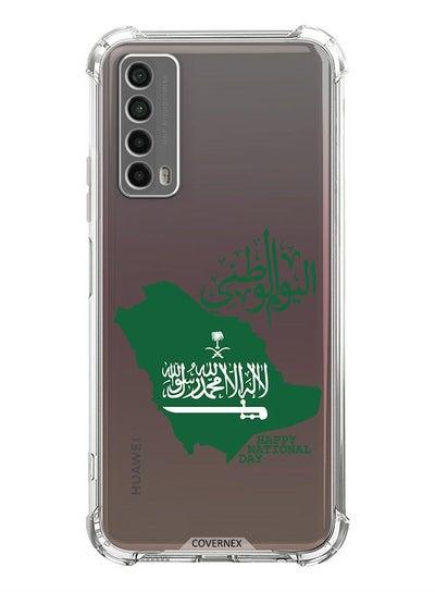 Shockproof Protective Case Cover For Huawei Y7a Saudi National Day 2