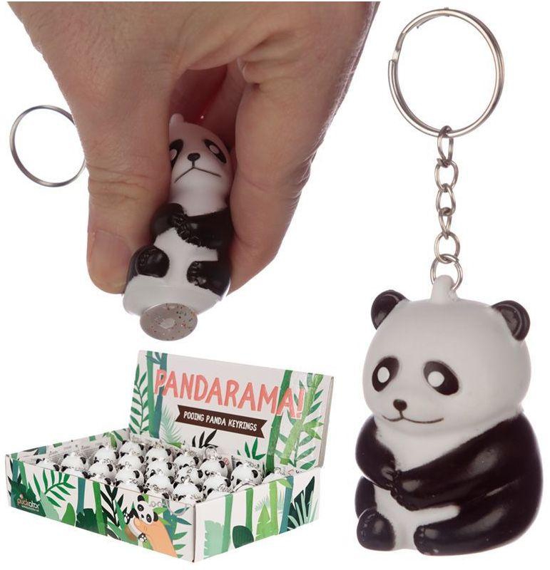 Puckator Pandarama Pooping Panda Keyring (Assortment - Includes 1)