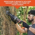BLACK+DECKER Reciprocating Saw with Removeable Branch Holder, 750W, 7 A, Corded, 2 x Blades, Orange/Black - BES301K-GB,