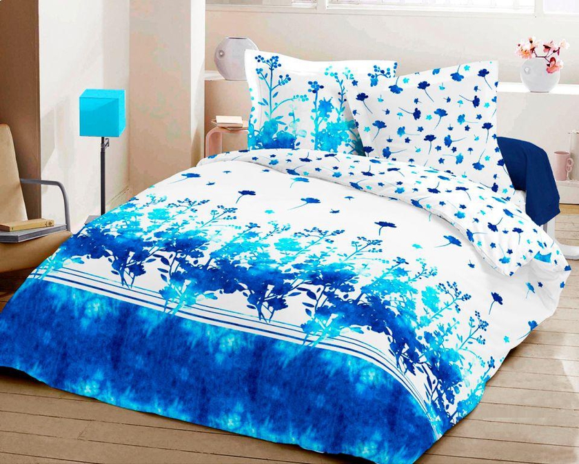 Comfort 6221142286891 Printed Flat Bed Sheet - Natura Yin Design, Multi Color 310x270 cm