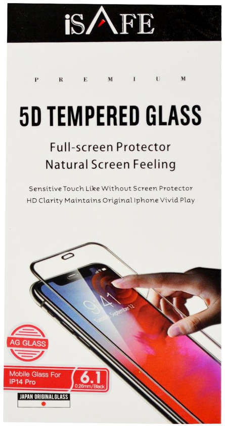 iSafe HD Glass Screen Guard iPhone 14 Pro Matte