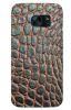 Stylizedd Samsung Galaxy S7 Edge Premium Slim Snap case cover Matte Finish - Cowhide Leather (Black)