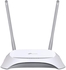 TP-Link 300 Mbps 3G/4G Wi-Fi Router, 1 UBS 2.0 Port, WPS Button, No Configuration Required, UK Plug - TL-MR3420