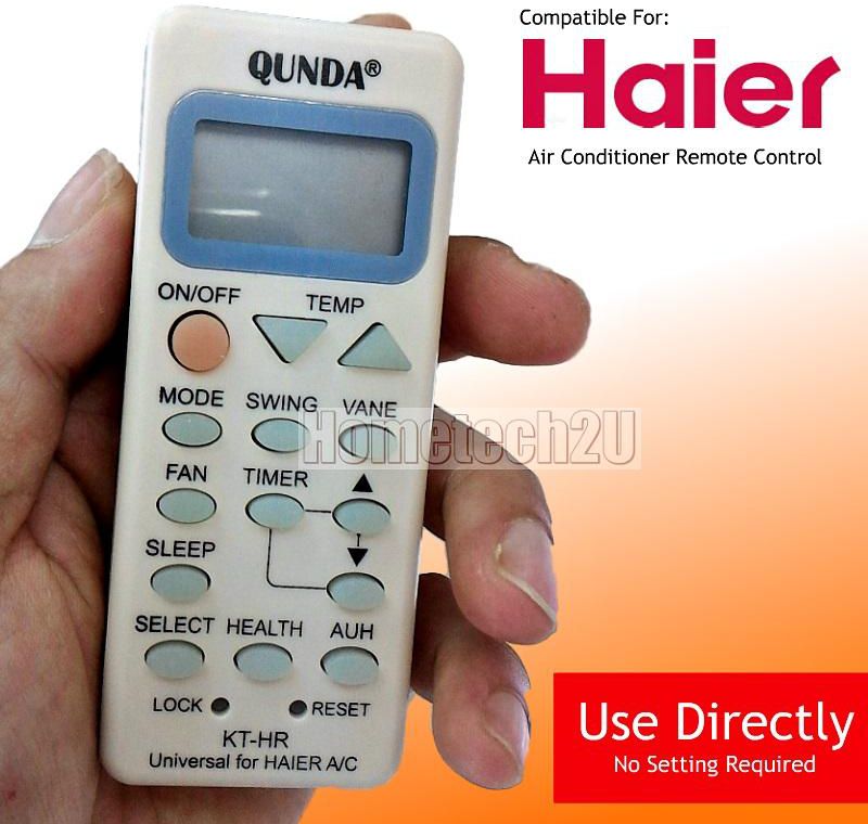 HAIER Air Conditioner Remote Control Compatible for HAIER air Cond