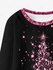 Kids Christmas Tree Print Sweatshirt - 100