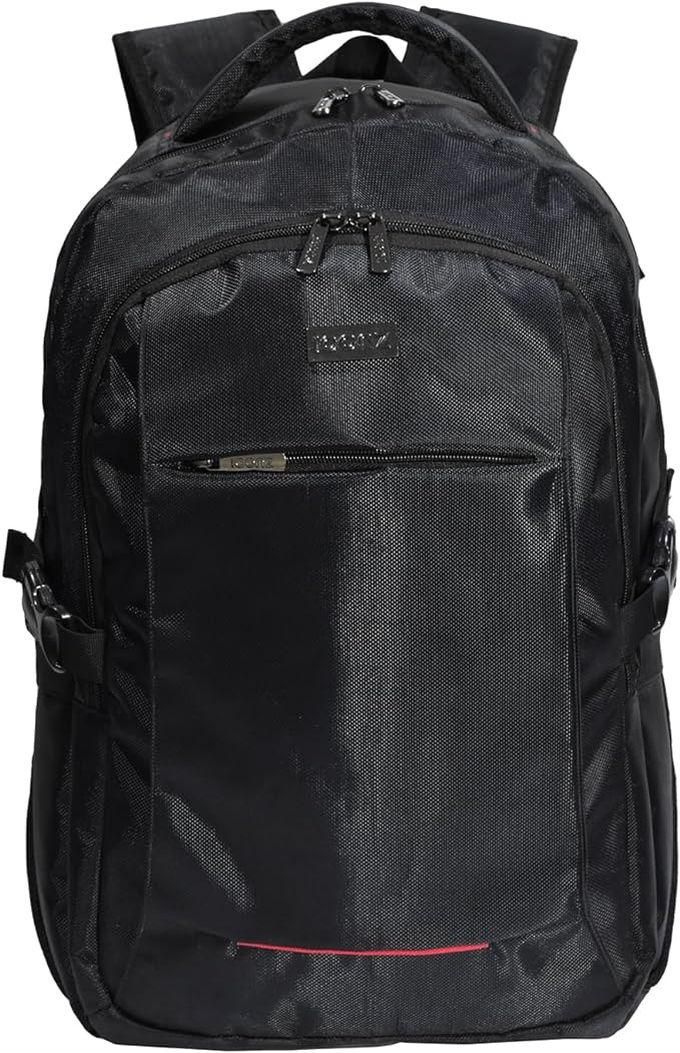 Iconz 4061-حقيبة ظهر برلين مقاس 15.6 لون أسود