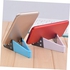 Small Simple Desktop Stand - V-shaped Mobile Holder - Silicone - RED