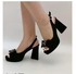 Fang Kenneth Classy Heel Sandals For Ladies-Black