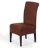Dining chair cover set 8 pieces, brown