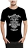 Ibrand S195 Unisex Printed T-Shirt - Black, Medium